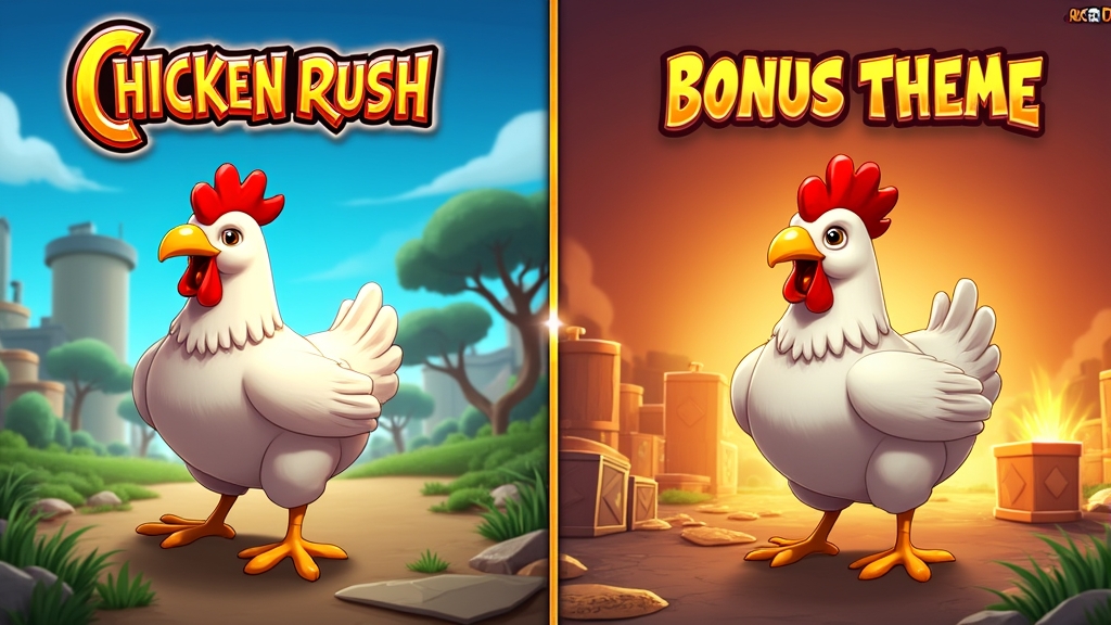 Comparison of different gaming platforms offering Chicken Rush bonuses.